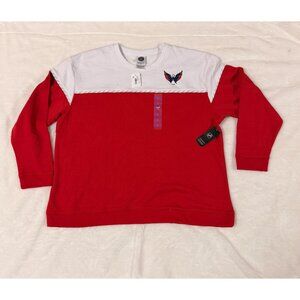 Washington Capitals color-blocked crewneck sweatshirt , Size 2XL